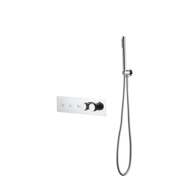 Смеситель для душа fusion Termo с ручным душем chrome CR хром (131-SYS-CR)