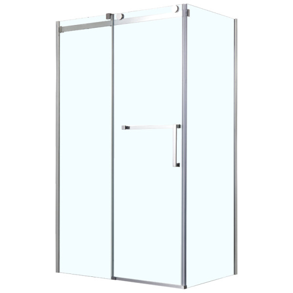 Душевое ограждение Azario Vancouver 100х1200х200 L стекло прозрачное профиль хром серебро (AZ-NKF1131L 100)