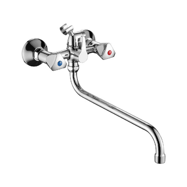 Смеситель для ванны и душа Fashun с душевым комплектом хром (A2211-2) Смеситель для ванны и душа Fashun с душевым комплектом хром (A2211-2)