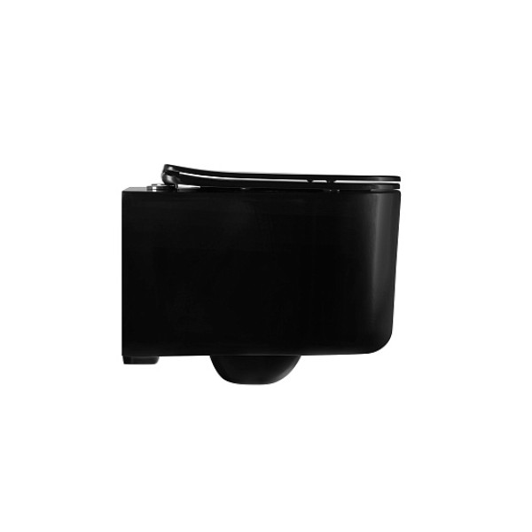 Унитаз подвесной Aquatek МИЯ Черный матовый (AQ2004-MB)