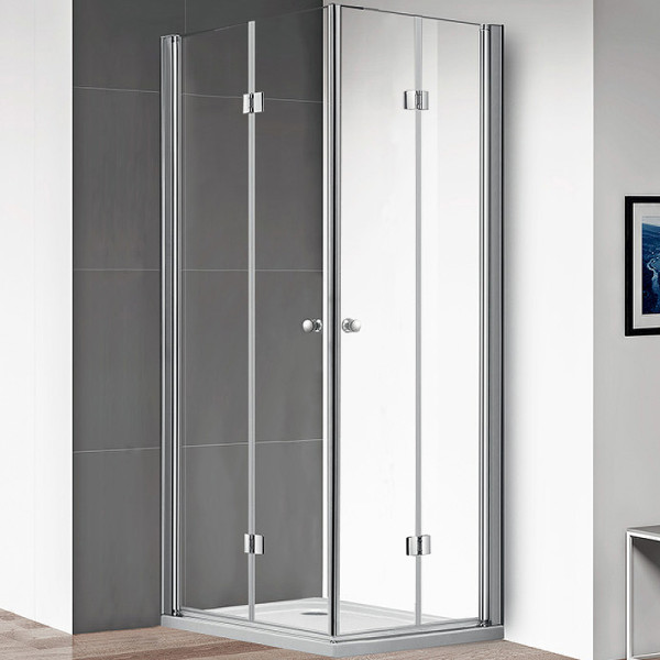 Душевой уголок Cezares Eco 90x100x195 стекло прозрачное, профиль хром (ECO-O-ASH-2-90/100-C-Cr) Душевой уголок Cezares Eco 90x100x195 стекло прозрачное, профиль хром (ECO-O-ASH-2-90/100-C-Cr)