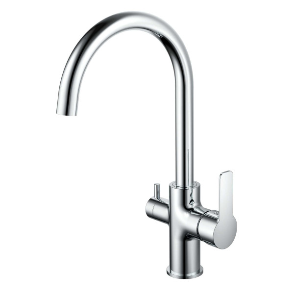 Смеситель для кухни Esko с подключением к фильтру хром (K27)