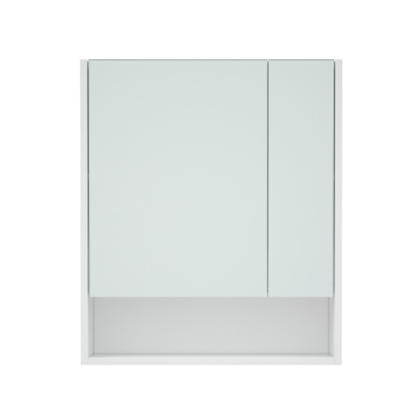 Шкаф зеркальный Melodia Универсал 6000х15х70 распашные двери белый (MFR80049WT) Шкаф зеркальный Melodia Универсал 6000х15х70 распашные двери белый (MFR80049WT)