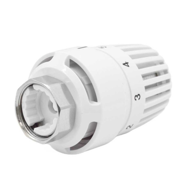 Головка термостатическая Okseler Standart M30х1,5 белая (Oks00711) Головка термостатическая Okseler Standart M30х1,5 белая (Oks00711)