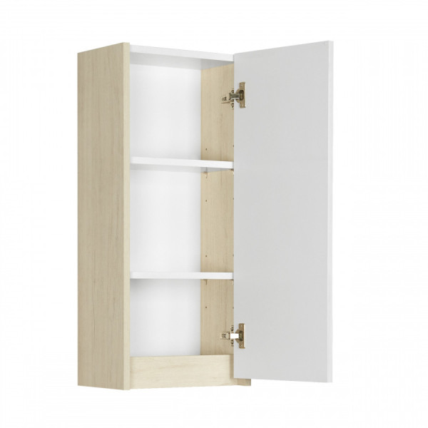 Шкаф подвесной Aquaton Сканди 350x230x800 белый, дуб верона (1.A255.0.03S.DB2.0) Шкаф подвесной Aquaton Сканди 350x230x800 белый, дуб верона (1.A255.0.03S.DB2.0)
