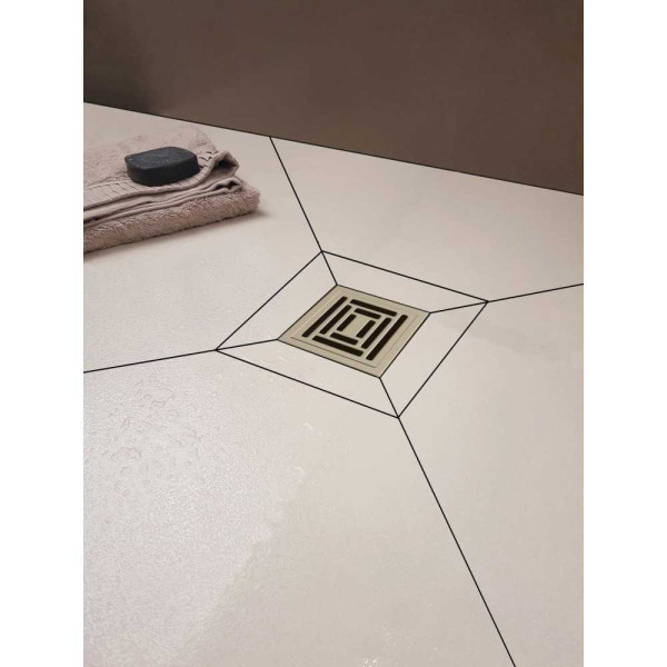 Трап Berges водосток Zentrum Uno 150х150, матовый хром, выпуск D50/75/110 H74 вертикальный (090472) Трап Berges водосток Zentrum Uno 150х150, матовый хром, выпуск D50/75/110 H74 вертикальный (090472)