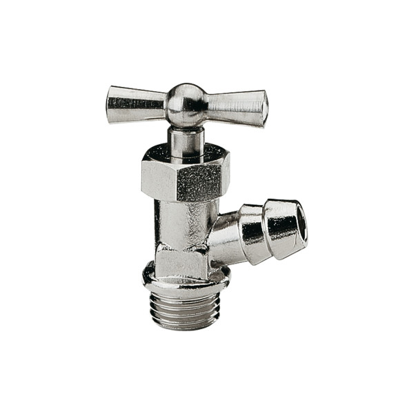 Кран Itap 1/4" шаровый сливной со штуцером (1960014) Кран Itap 1/4" шаровый сливной со штуцером (1960014)