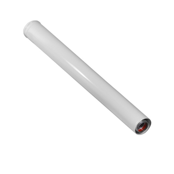 Элемент дымохода DN60/100 труба коаксиальная раструб. 1000 мм Royal Thermo (RTF05.040)
