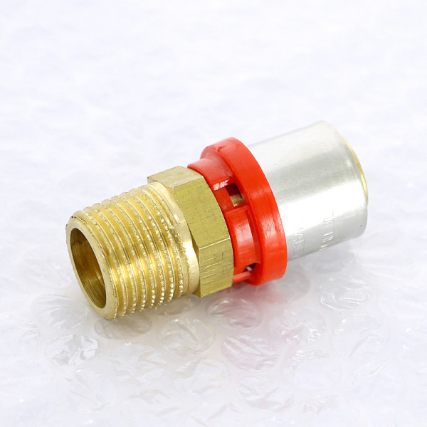 Соединение прямое Tiemme 40х1 1/4"Н латунь (пресс) (1650065 / 1650G004007CZ) Соединение прямое Tiemme 40х1 1/4"Н латунь (пресс) (1650065 / 1650G004007CZ)