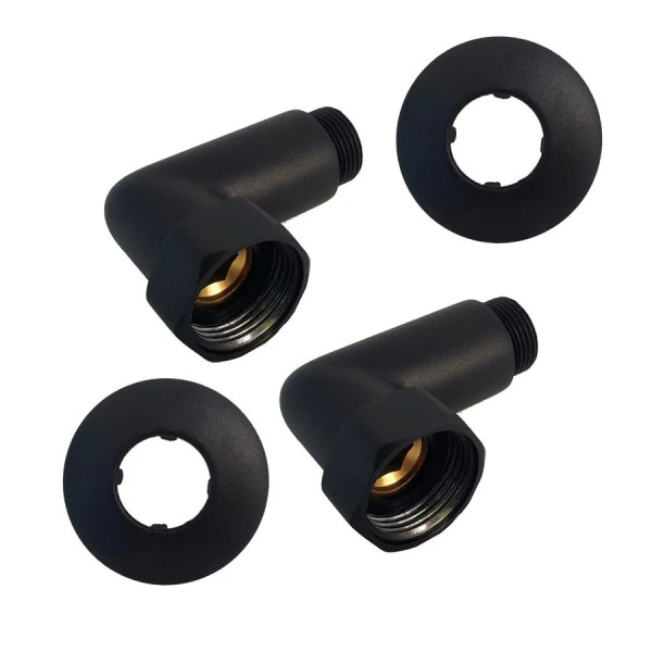 Соединение угловое Indigo г/ш 1"х3/4" черный муар, пара (741SCH1005BR) Соединение угловое Indigo г/ш 1"х3/4" черный муар, пара (741SCH1005BR)