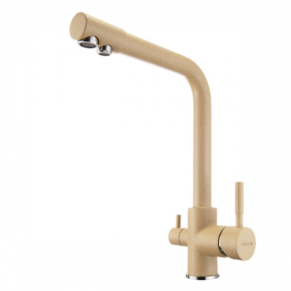 Смеситель для кухни Aquaton Руан с краном для питевой воды коричневый (1.AX00.4.FCX.X28.0) Смеситель для кухни Aquaton Руан с краном для питевой воды коричневый (1.AX00.4.FCX.X28.0)