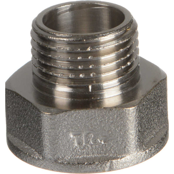 Переход 1/2"Нх3/4"В TeRma (никель) (06083) Переход 1/2"Нх3/4"В TeRma (никель) (06083)