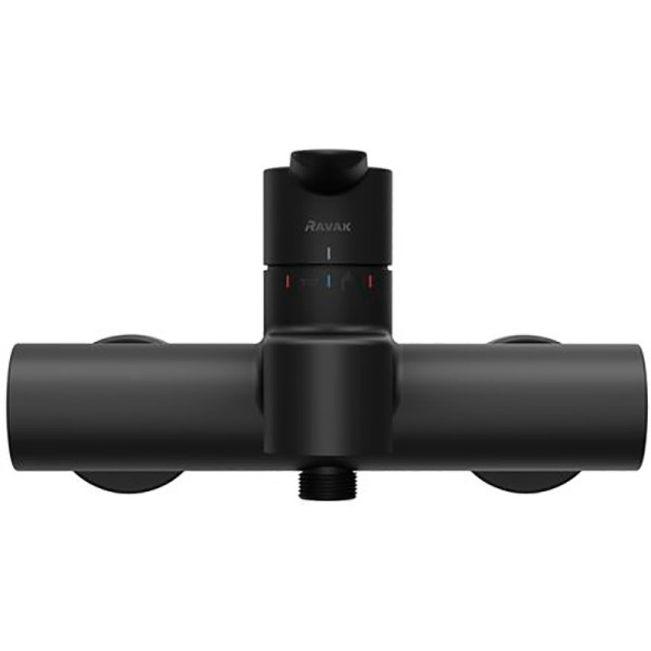 Смеситель для ванны и душа Ravak PU 022.20/150 черный (X070185)