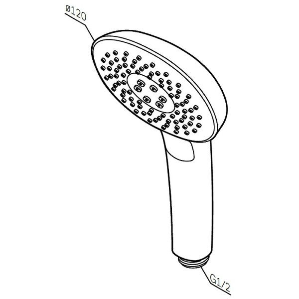 Душевая лейка AM.PM Gem (F0270A000)