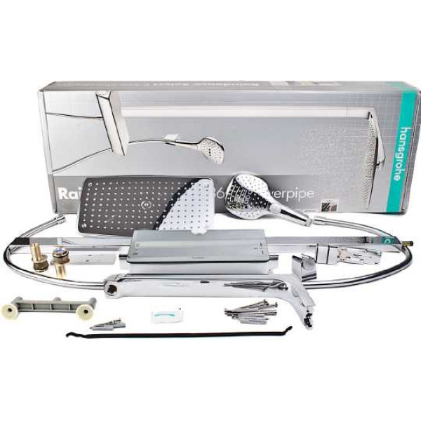 Система душевая Hansgrohe Raindance Select Showerpipe 360 (27112000) Система душевая Hansgrohe Raindance Select Showerpipe 360 (27112000)