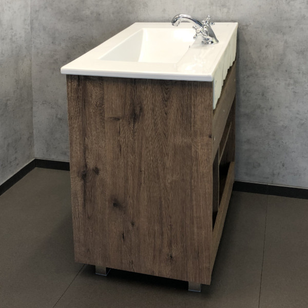 Зеркало Comforty Асти 400x220x700 дуб дымчатый (00-00001468)