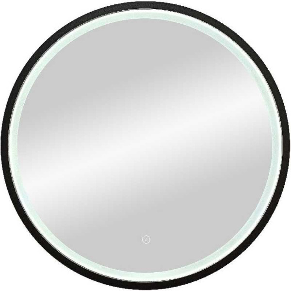Зеркало Континент Style Black Led D 600 (ЗЛП1016)