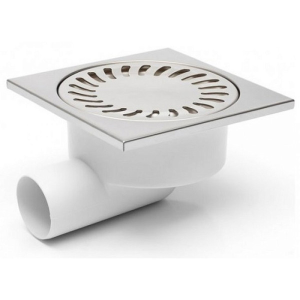 Трап горизонтальный Azario 150х150 DN50/95 хром (AZ-326 X N) Трап горизонтальный Azario 150х150 DN50/95 хром (AZ-326 X N)