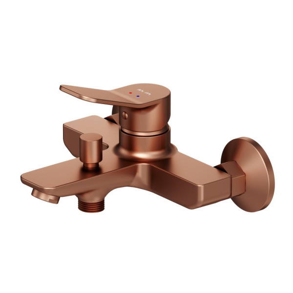 Смеситель для ванны и душа AM.PM X-Joy розовое золото (F85A10044) Смеситель для ванны и душа AM.PM X-Joy розовое золото (F85A10044)