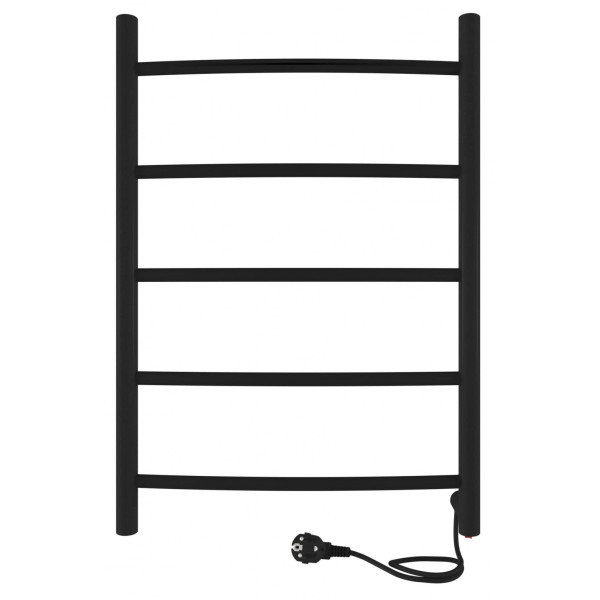 Полотенцесушитель электрический INDIGO ARC 425*600 черный муар (LCAE60-40BRR) Полотенцесушитель электрический INDIGO ARC 425*600 черный муар (LCAE60-40BRR)