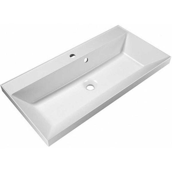 Раковина встраиваемая BelBagno 90 белая (BB900/450-LV-MR-AST)