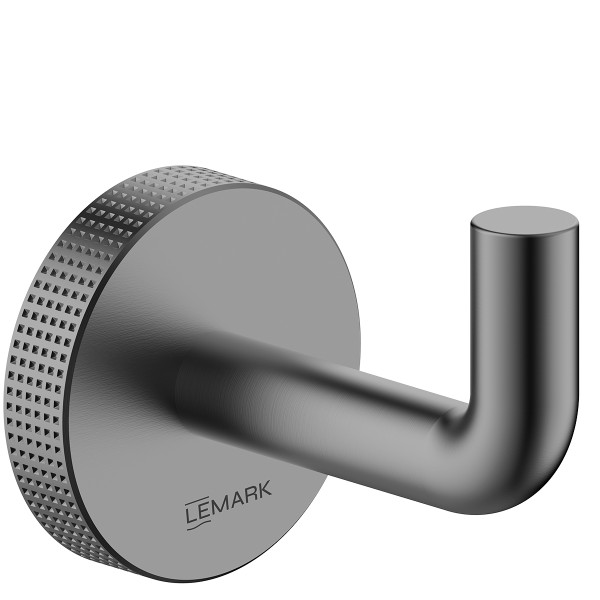 Крючок Lemark Beluga графит (LMA-8011S1-GM) Крючок Lemark Beluga графит (LMA-8011S1-GM)