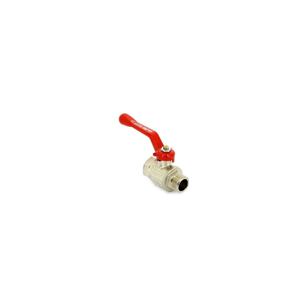 Кран 1/2" ВН шаровый Uni-Fitt Etalon (ГОСТ, красная ручка) 111L2000