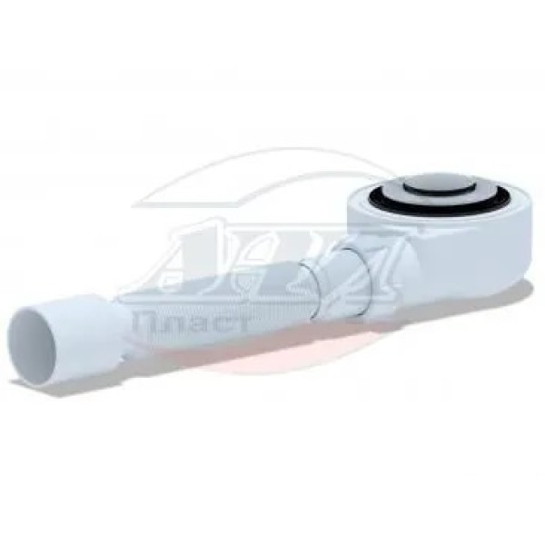 Сифон для душевого поддона АНИ 1 1/2"*50 (h=53 мм.) с гибкой трубой 375*40/50, клик-клак (сетка хром) АНИ пласт (E455CLS) Сифон для душевого поддона АНИ 1 1/2"*50 (h=53 мм.) с гибкой трубой 375*40/50, клик-клак (сетка хром) АНИ пласт (E455CLS)