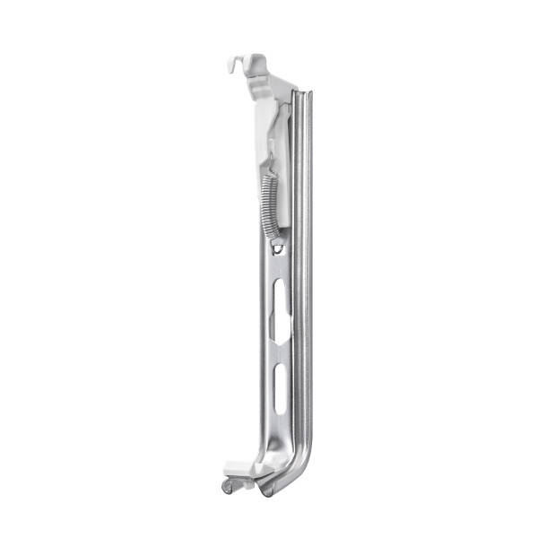 Кронштейн настенный рельсовый h200 RAL9016 ( КР200) Кронштейн настенный рельсовый h200 RAL9016 ( КР200)
