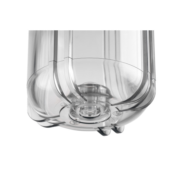 Фильтр колбовый Гейзер 1" 10BB с латунными ниппелями (прозрачный, для холодной воды) (50685)