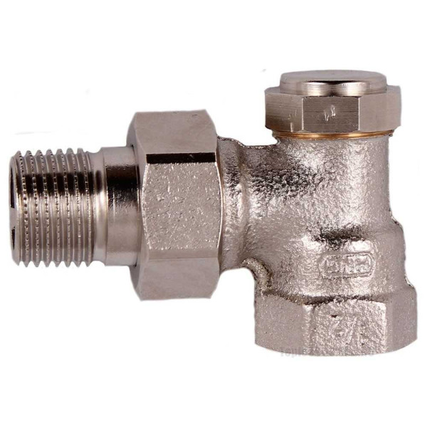 Клапан настроечный Buderus угловой RV-E15 1/2" (7738306452)