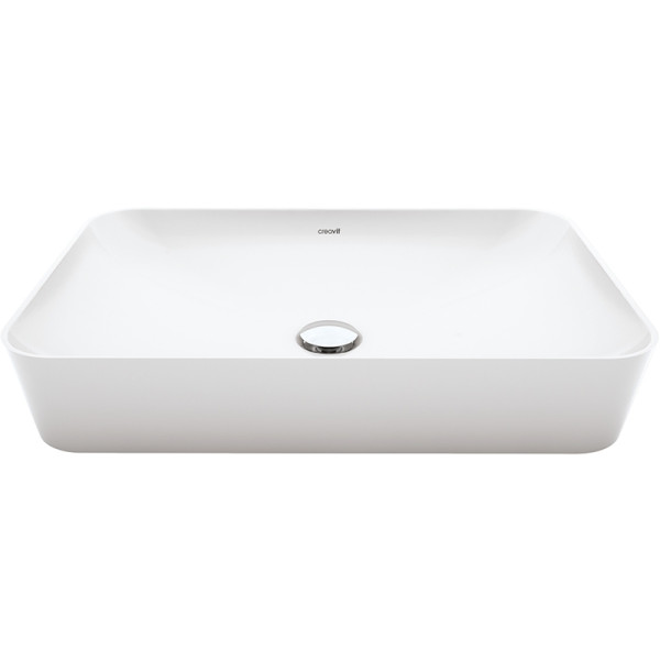 Раковина накладаная Creavit Жемчужно-белая матовый (UL060-00MB00E-0000)