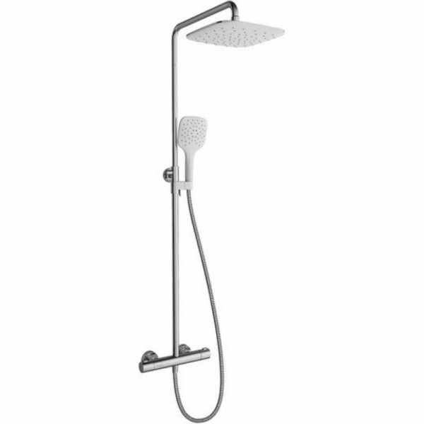 Душевая система Ravak 093.00/150 с термостатом хром белый (X070099)