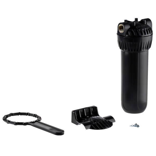 Фильтр колбовый Гейзер 1Г мех 3/4" 10SL (пластик, для холодной и горячей воды) (32011)