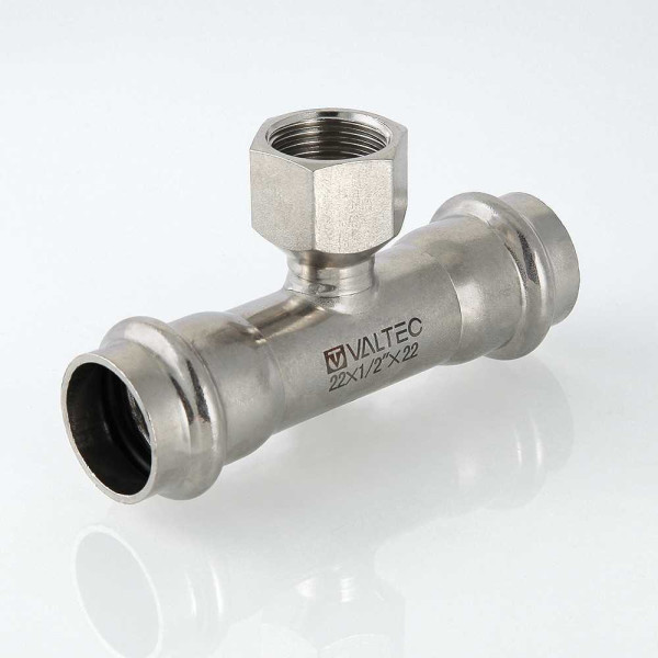 Тройник переходной Valtec 18*3/4"В*18 (нерж.ст., пресс) (VTi.932.I.180518) Тройник переходной Valtec 18*3/4"В*18 (нерж.ст., пресс) (VTi.932.I.180518)