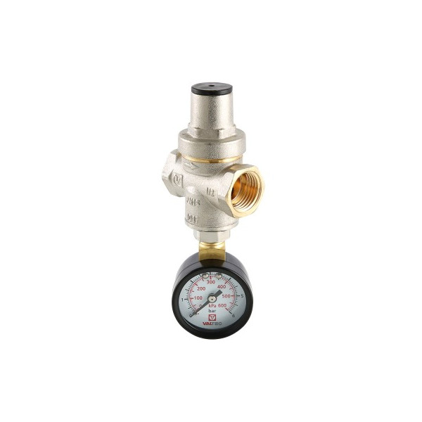 Редуктор давления Valtec поршневой 1/2" 01-6 бар (VT.088.N.0455) Редуктор давления Valtec поршневой 1/2" 01-6 бар (VT.088.N.0455)