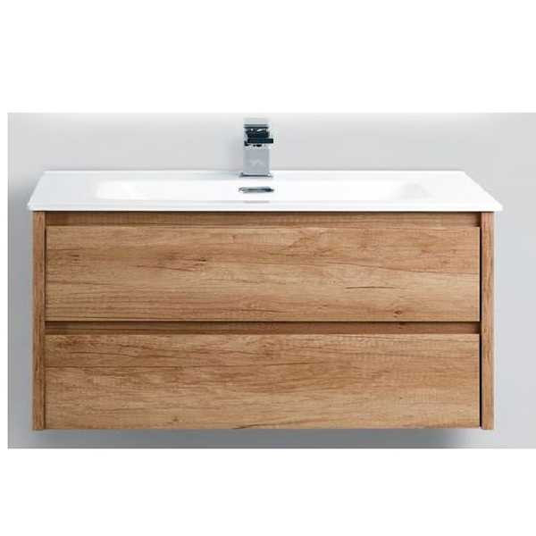 Тумба подвесная BelBagno Kraft 100 Rovere Nebrasca Nature (KRAFT-1000-2C-SO-RNN)