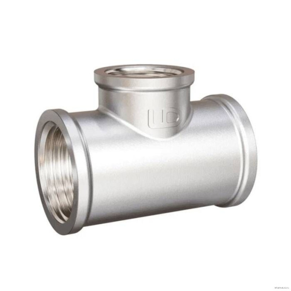 Тройник переходной 1"*1/2"*1" LD Pride (никель) (LD.67.523.25x15x25)