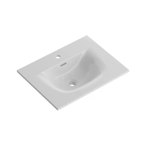 Раковина мебельная Uno BelBagno 61x46 белая глянцевая (BB-8099-60) Раковина мебельная Uno BelBagno 61x46 белая глянцевая (BB-8099-60)