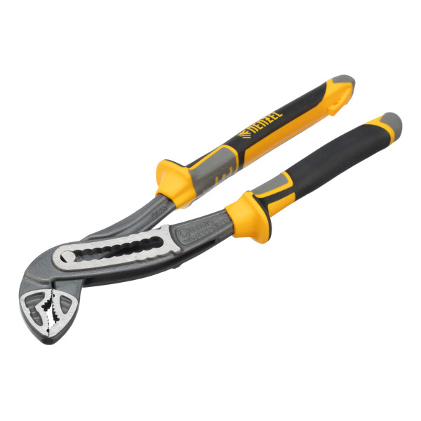 Клещи переставные 240 мм Denzel (трехкомпонентные рукоятки) (17900) Клещи переставные 240 мм Denzel (трехкомпонентные рукоятки) (17900)