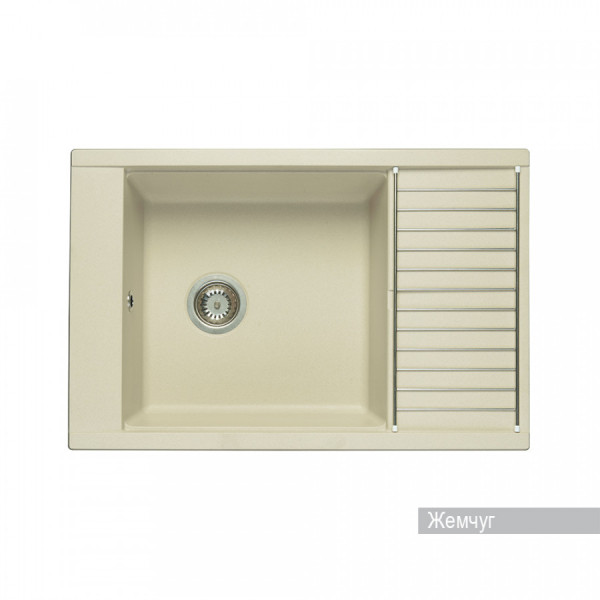 Мойка для кухни врезная Aquaton Делия 78 516x787x218 жемчуг (1.A715.1.32D.E24.0) Мойка для кухни врезная Aquaton Делия 78 516x787x218 жемчуг (1.A715.1.32D.E24.0)