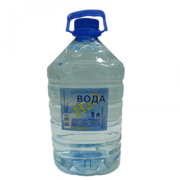 Вода дистиллированная 5 л. Гольфстрим (19683)