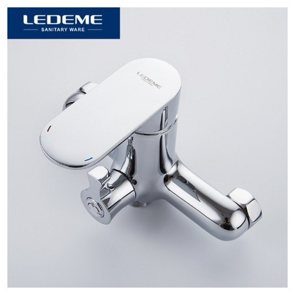 Смеситель для ванны и душа Ledeme с душевым гарнитуром (L2210) Смеситель для ванны и душа Ledeme с душевым гарнитуром (L2210)
