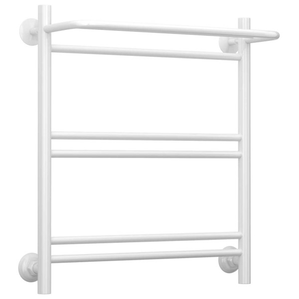 Полотенцесушитель водяной Стилье Версия-Н1 600х500 (Полка+1+2+2) П 16 белый (12621-6050)