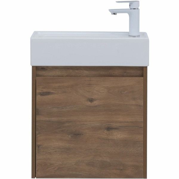 Тумба подвесная Aquanet Nova Lite 50 дуб рустикальный (1 дверца) (00298855) Тумба подвесная Aquanet Nova Lite 50 дуб рустикальный (1 дверца) (00298855)