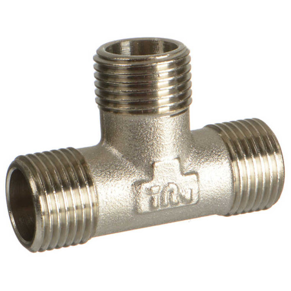 Тройник 1/2" ННН TeRma (никель) (06103)