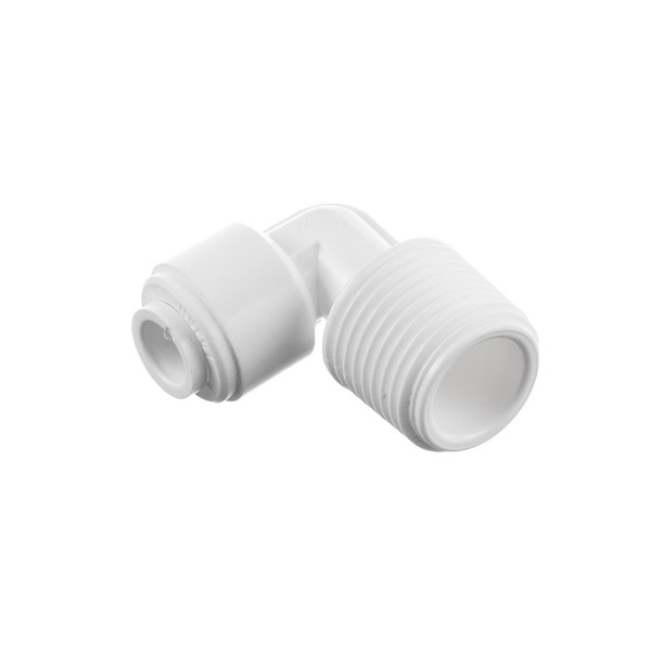 Фитинг угловой 1/4"*3/8"НР трубка-резьба ME0406 (44431) Фитинг угловой 1/4"*3/8"НР трубка-резьба ME0406 (44431)