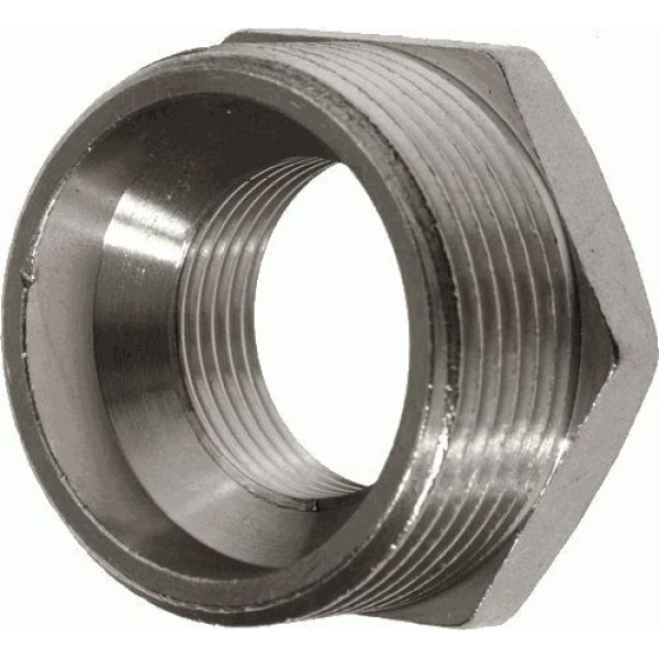 Футорка 1/4"Вх1/2"Н TeRma (никель) (06199)