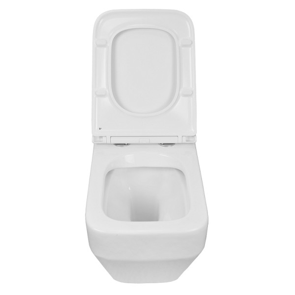 Унитаз подвесной Moneo безободковый с сидением микролифт 530x365x370 (AZ-0062)