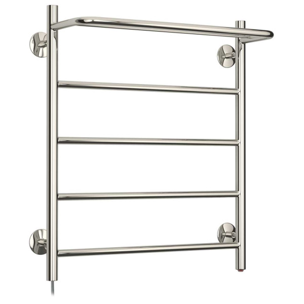 Полотенцесушитель электрический Стилье Формат 30 Л 600x500 (Полка + 4) П16, хром (00531-6050) Полотенцесушитель электрический Стилье Формат 30 Л 600x500 (Полка + 4) П16, хром (00531-6050)